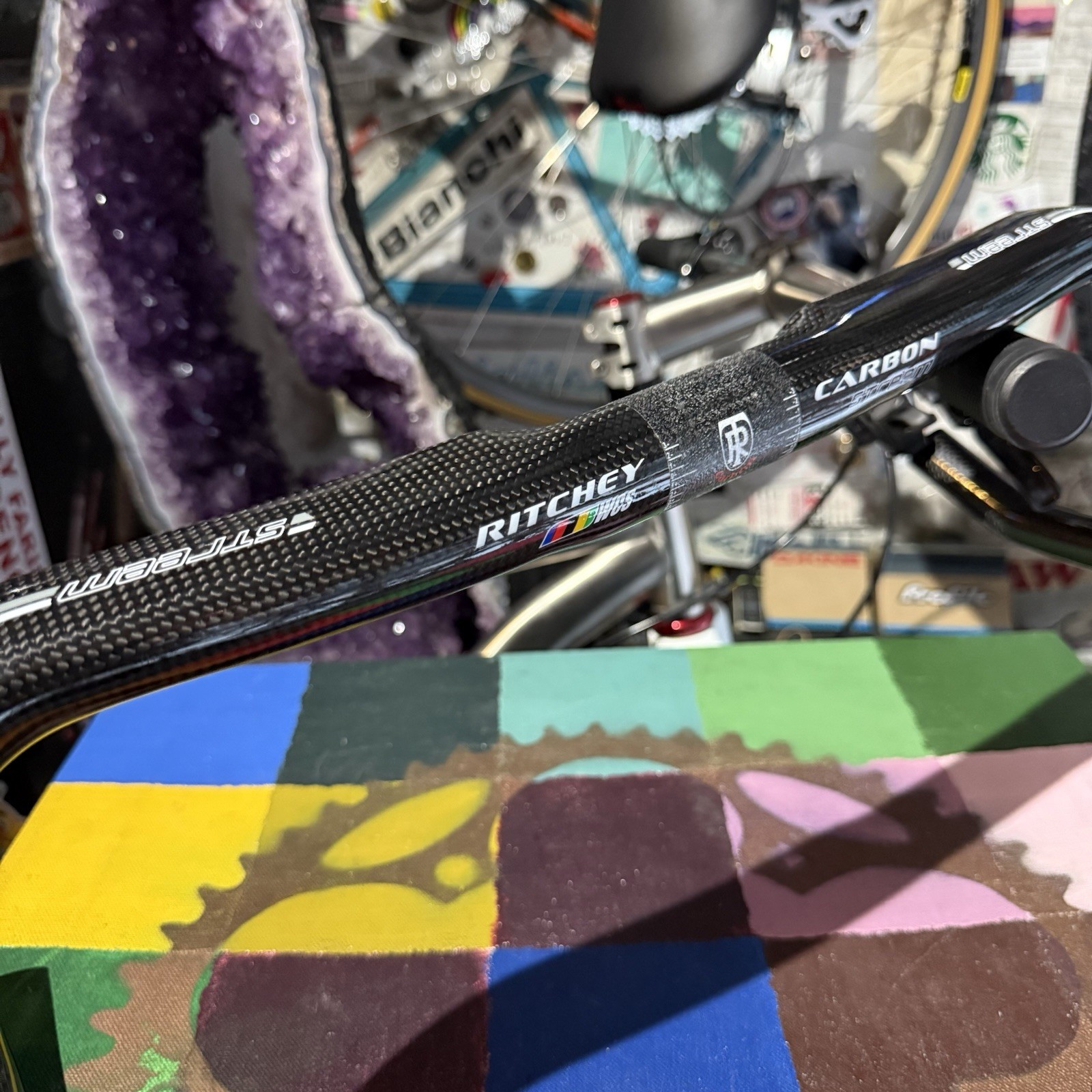 BRAND NEW FSA STREAM WCS 460mm CARBON ROAD BIKE DROP HANDLEBAR – 31.8 CLAMP RARE