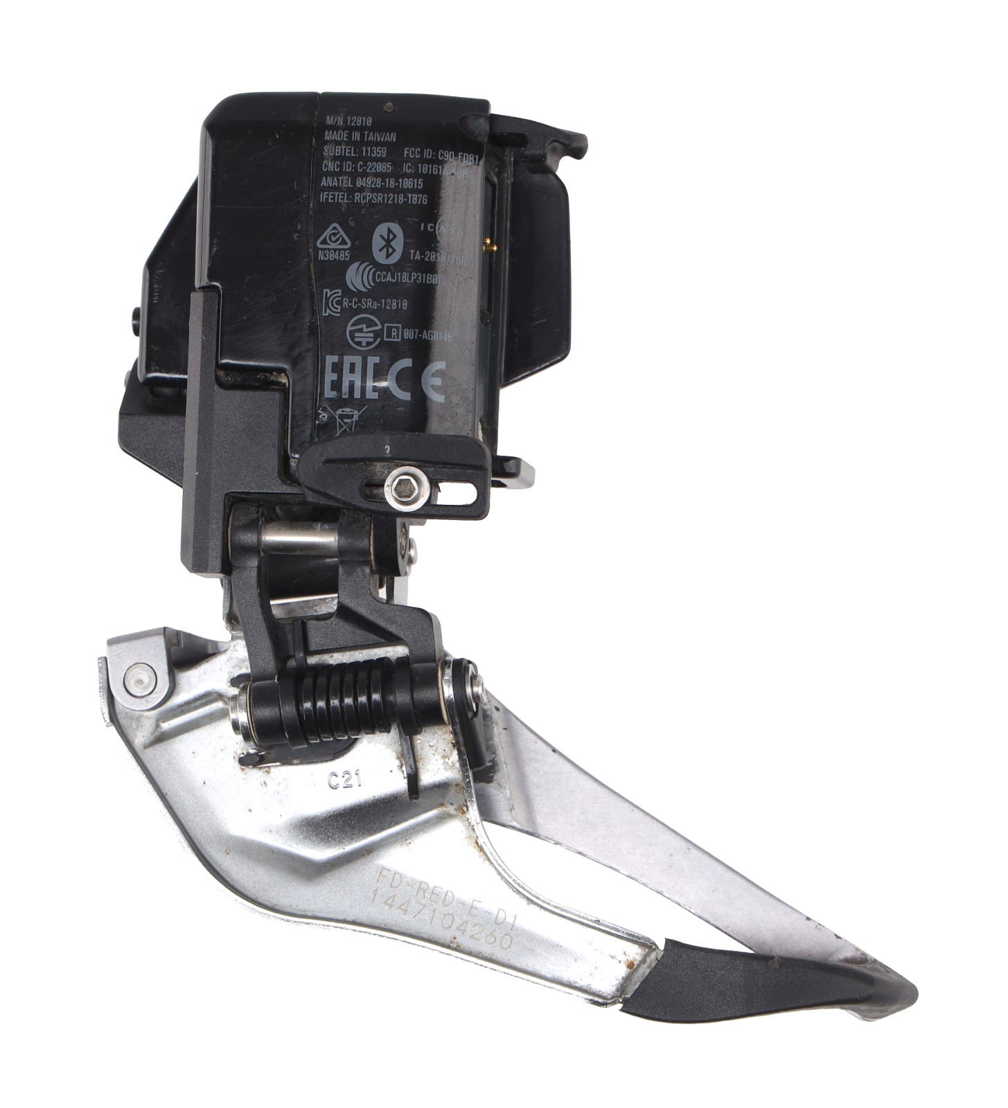 SRAM Red eTap AXS D1 2 x 12 Speed Road Bike Front Derailleur Braze-On NO Battery
