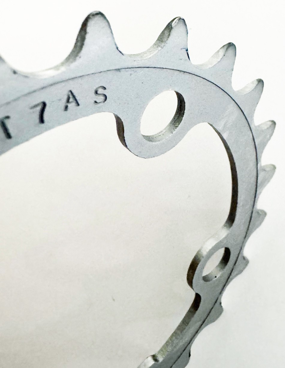FSA WC020 22-Tooth 64mm Silver Steel, 4-Bolt, 64mm BCD Chain Ring – nos