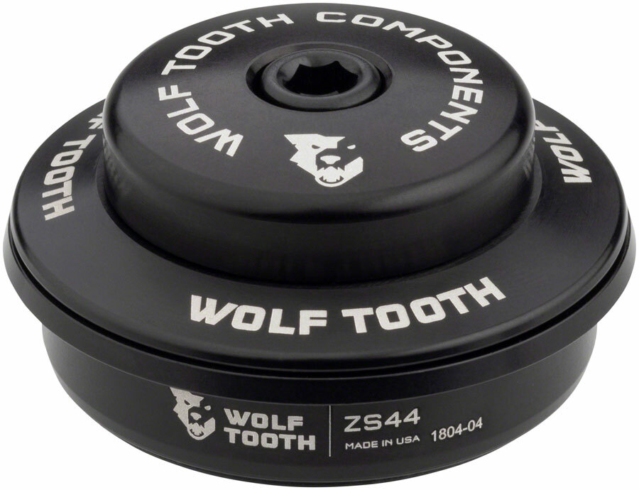 Wolf Tooth Performance Headset – ZS44/28.6 Upper, 6mm Stack, Black