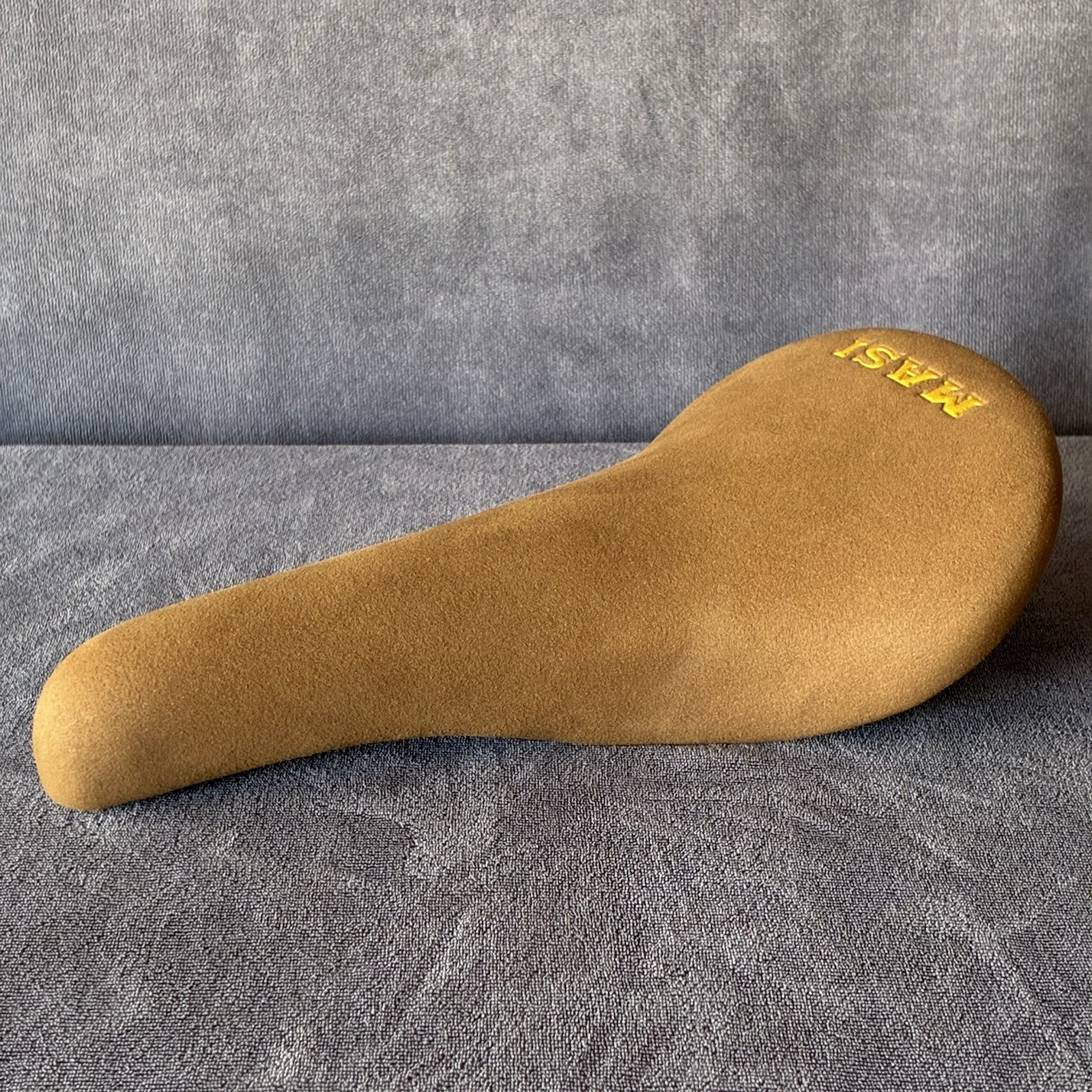 Masi Bikes Velo Saddle Faux Brown Suede Leather Speciale Velodrome Fixed Gear