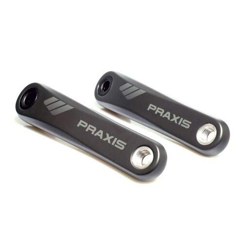Praxis Unisex_Adult E-Bike Crank Set, Carbon, 165 mm, Standard, Default