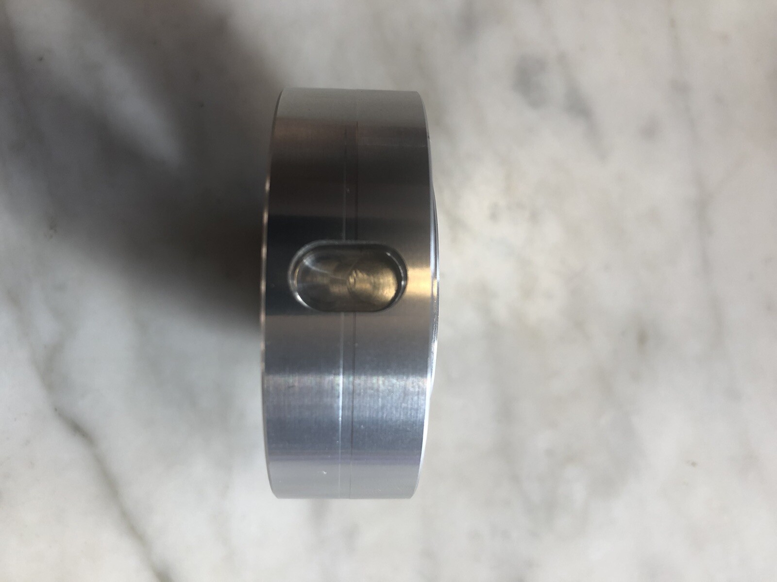 New-Old-Stock CNC Machined 6-Bolt Threaded Disc Converter for Flip-Flop Hub.