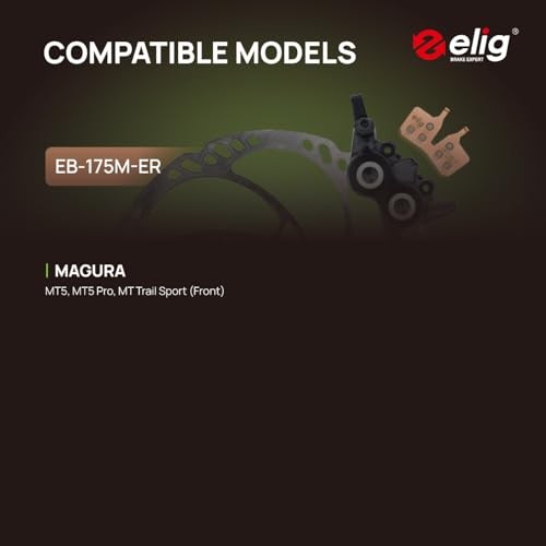 Bike Disc Brake Pads for Magura 4-Piston MT5, MT5 Pro, MT Copper (ER) 1 Pair