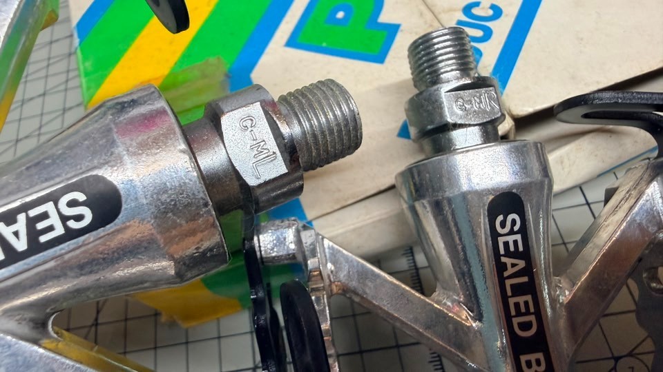 NOS BMX OS MTP 100 sealed bearing Pedal 1/2 Japan gt diamondback red line mx kz