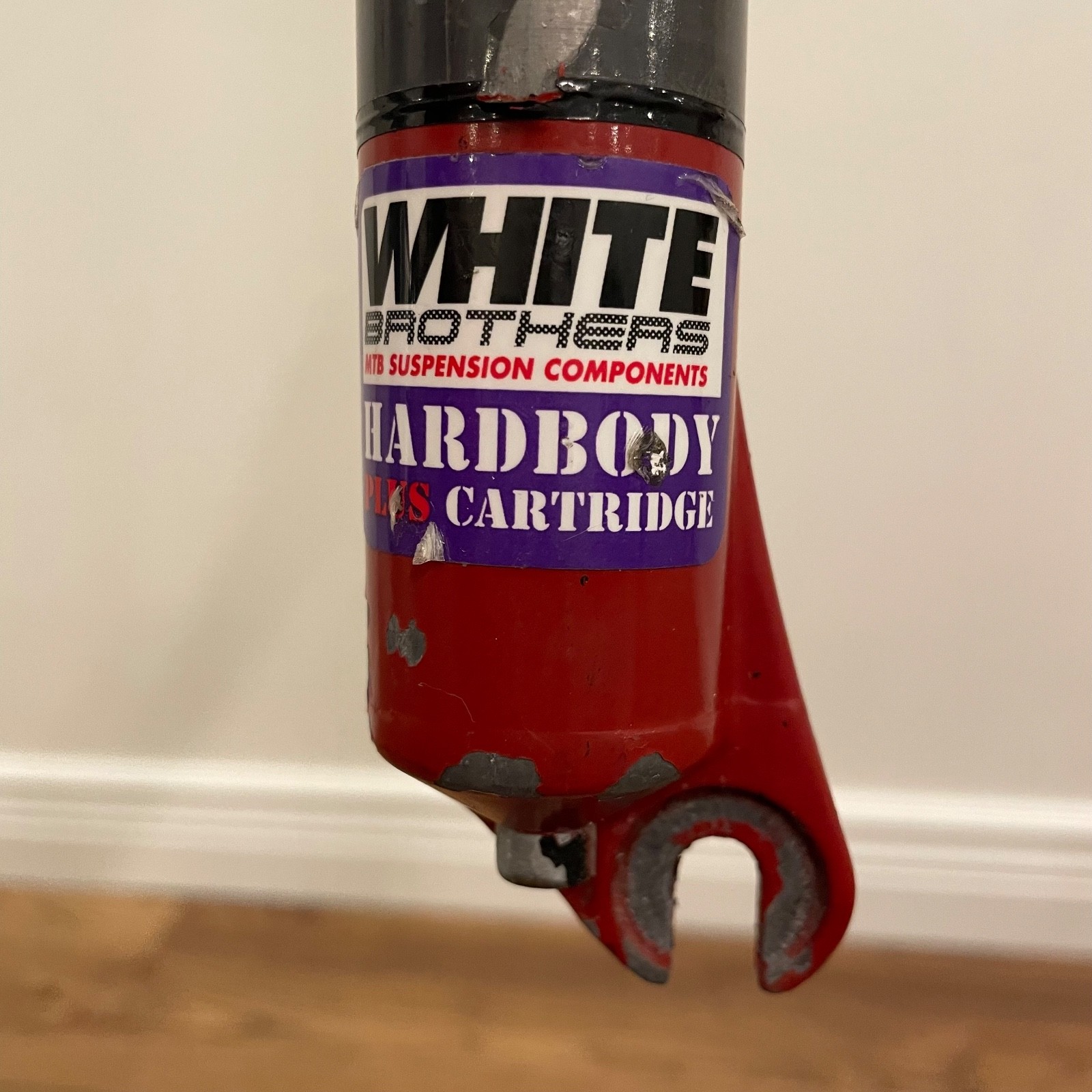 Vintage RockShox Judy Fork White Brothers Cartridges 1 1/8″ Threadless 80mm