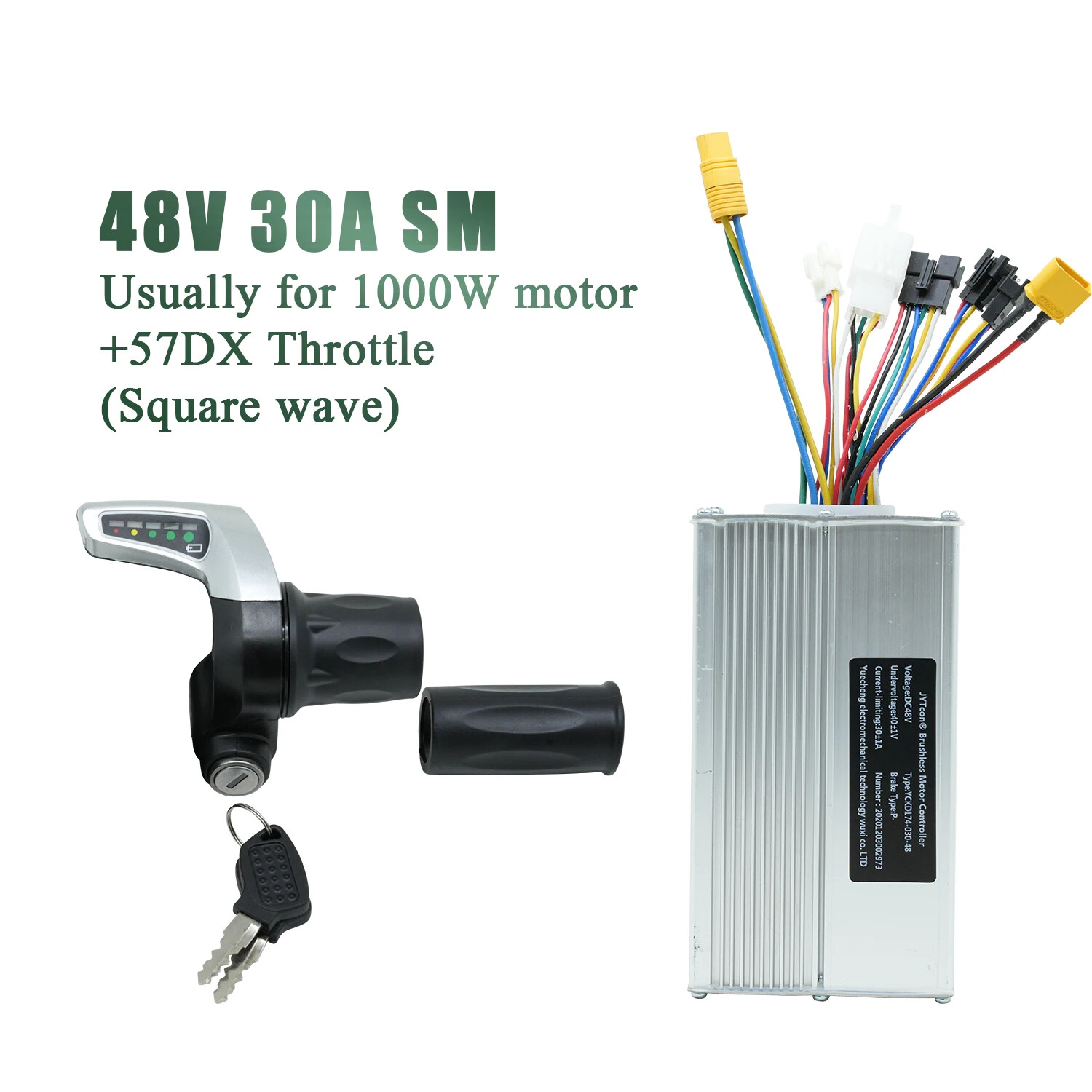 48V 30A 35A 1000W 1500W E-Scooter Brushless Motor Drive Controller Speed Display