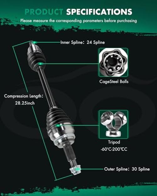 Front CV Axle Shaft Assembly For Toyota For Sienna2.7L 2011-2012,For