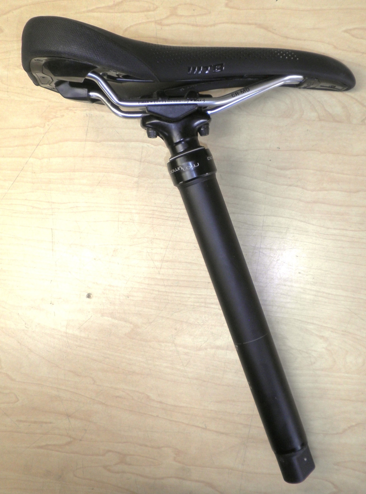 DOWN LOW 31.6X300mm DROPPER ALUMINUM SEAT POST W/WTB VOLT SEAT BIKE PARTS 172-3