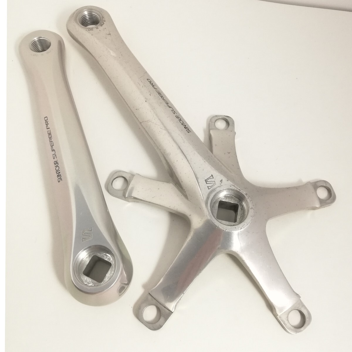 SUNTOUR SUPERBE PRO NJS 165mm PCD144 Keirin Track Crank Arms Fixed Gear JP OEM