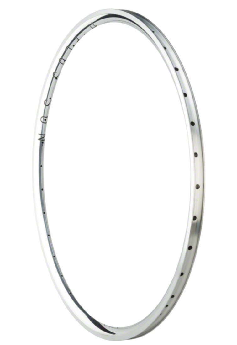 H Plus Son Archetype H+ 700C High Polish Silver Alloy Rim 28h