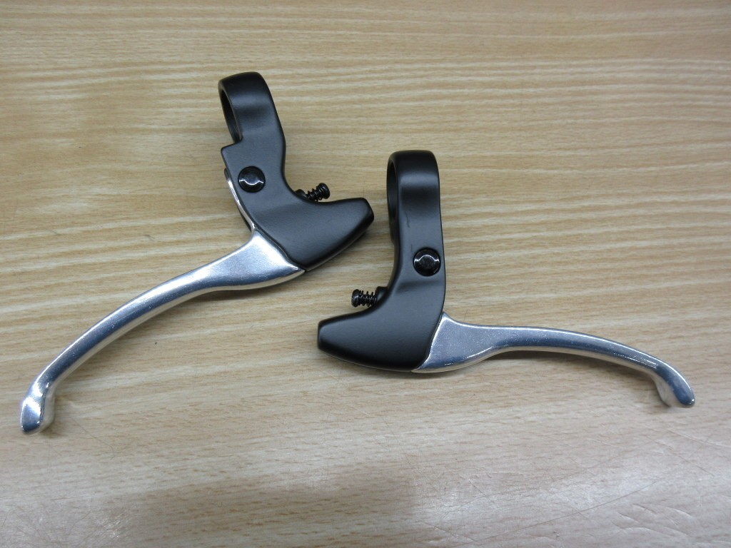 Panasonic Genuine Aluminum Brake Lever – Silver/Black, for Caliper Brakes, Left