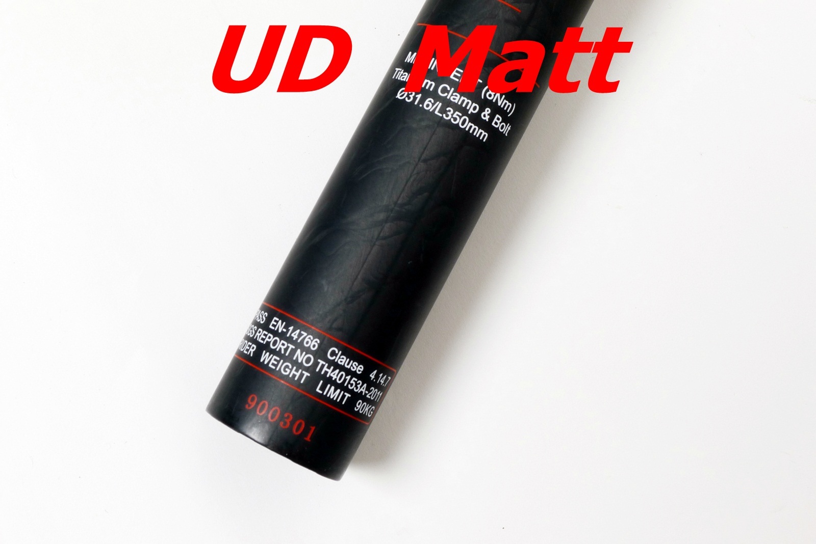 mr-ride 138g 31.6×350 Climax SP02A UD Matt carbon Seatpost Road MTB Black