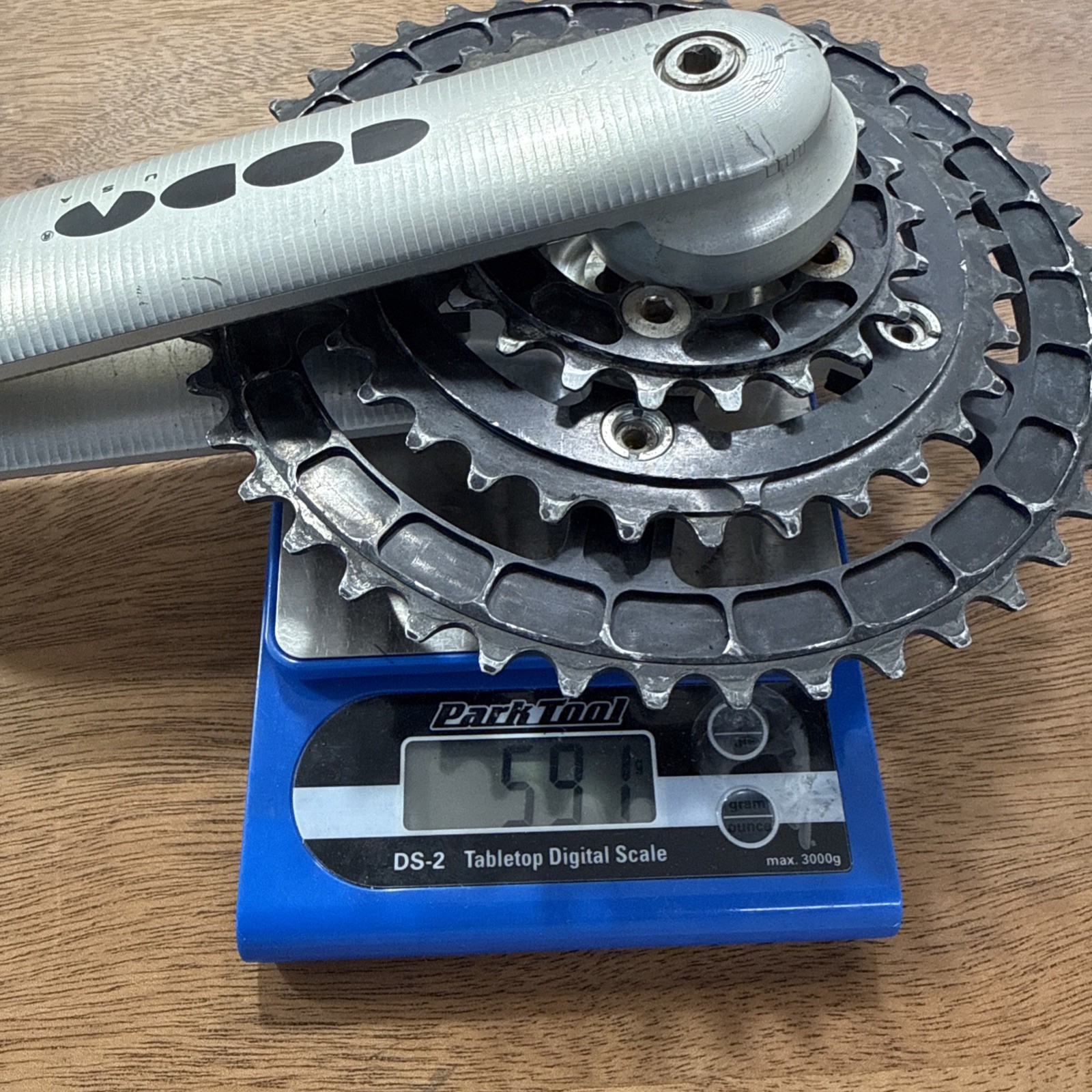 CODA Magic Motorcycle 175mm Triple Mountain Crankset w/ Chainrings & BB
