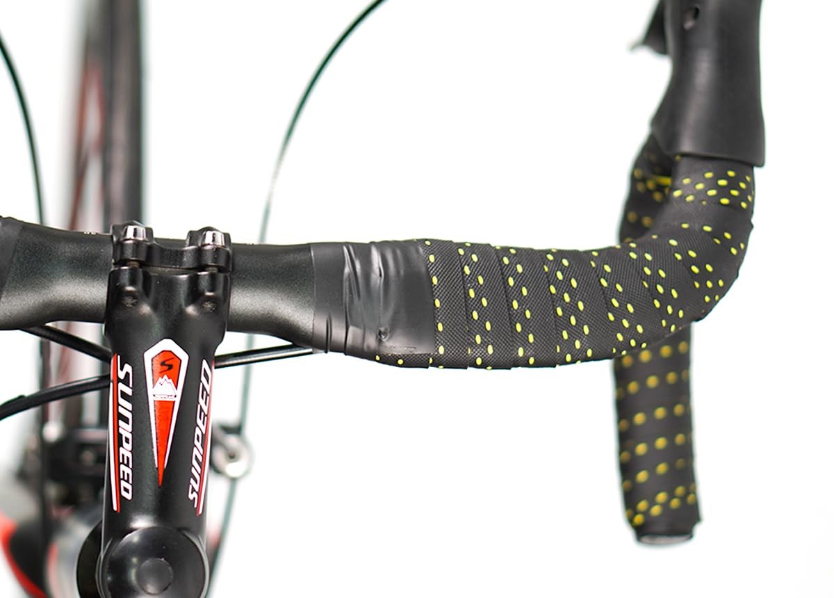 Bike Handlebar Tape, Road Bicycle Bar Tapes, 2 Pcs Cycling Handle Wraps for M…