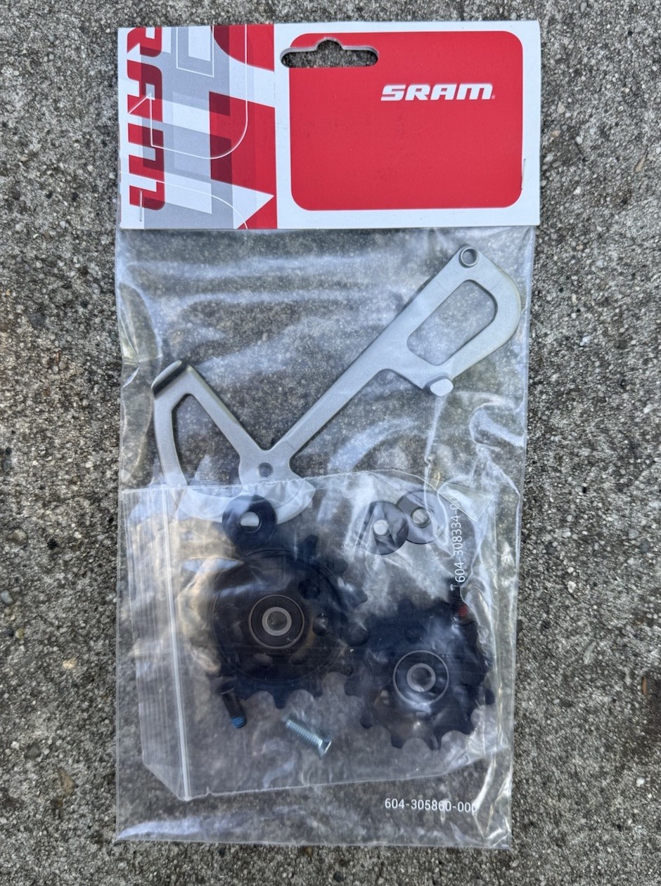 SRAM X01 Eagle Pulleys and Grey Inner Cage New In Retail Package