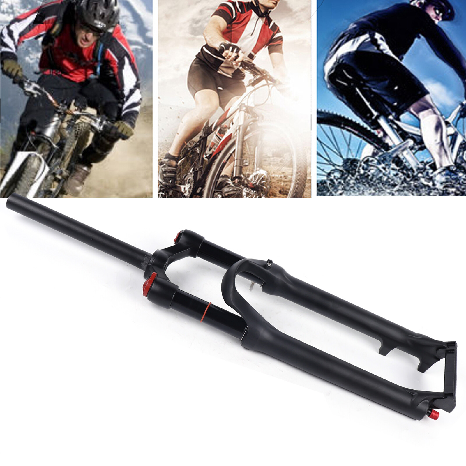 1* Suspension Fork 26″ Air Shock Rebound 120mm MTB Mountain Bike Fork