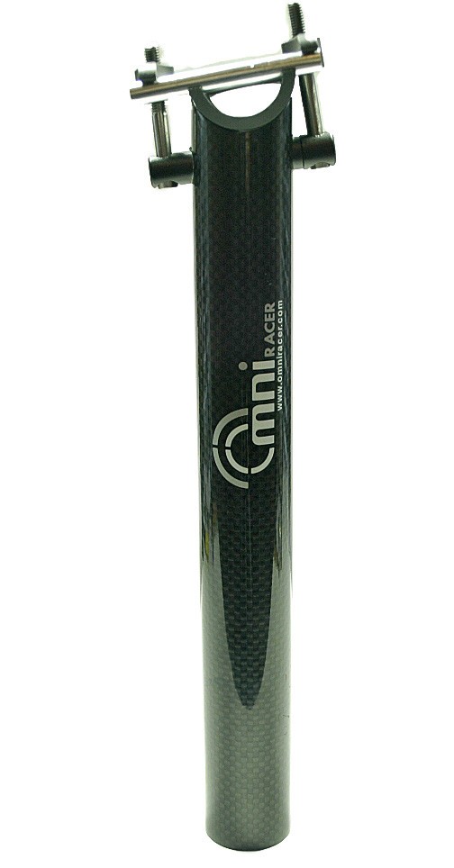 27.2x300mm OMNI Racer WORLDS LIGHTEST ULTRA-Lite Carbon Straight Seatpost Gloss