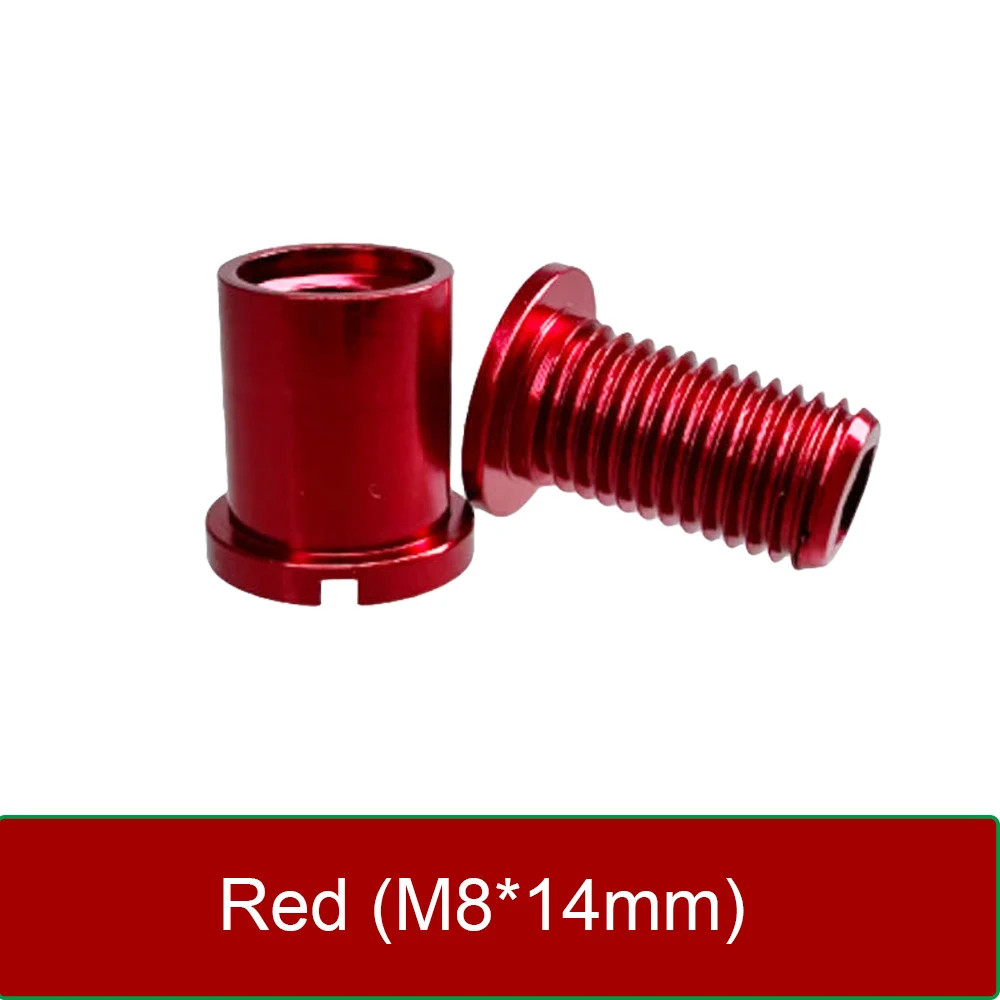 M8 Bike Chainring Bolts Crankset Screws MTB Road Single Double Triple Fixing