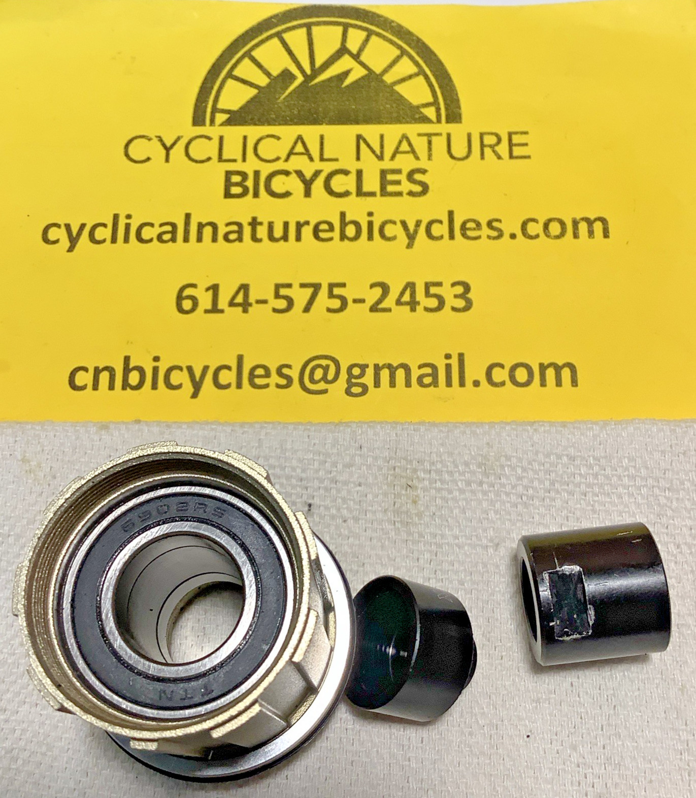 Sun Ringle/Reynolds HG 11/12 spd freehub body w/TA endcaps and 10spd spacer