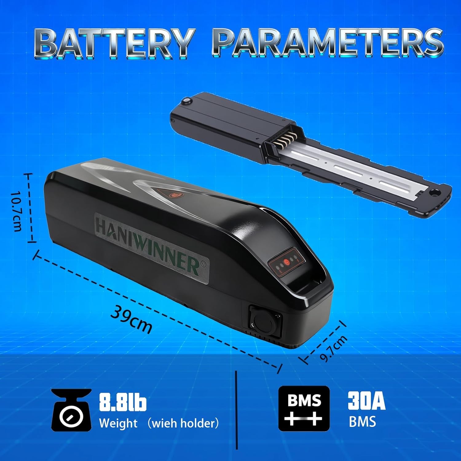 48 15.6Ah E-Bike Battery For Rad Power RadRunne Plus Electric Bike Battery