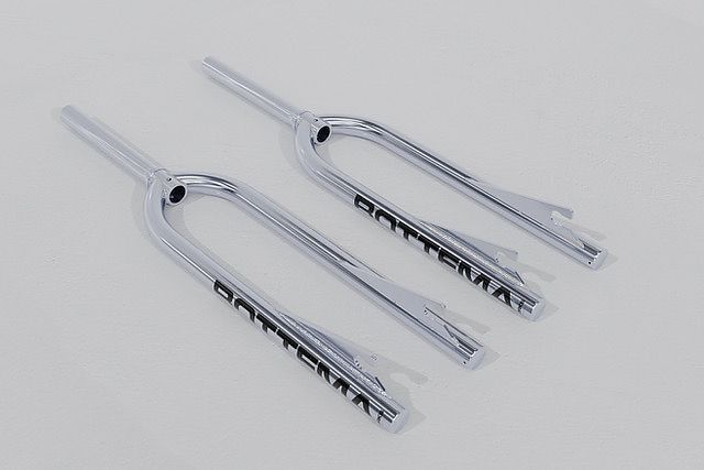 BOTTEMA Threadless Chromoly BMX Bike Fork 1-1/8″ 26″ or 29″