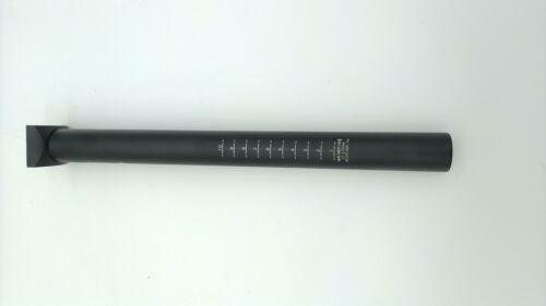bikinGreen Pivotal Seatpost 27.2mm X 300mm Length Matt Black BMX Old School