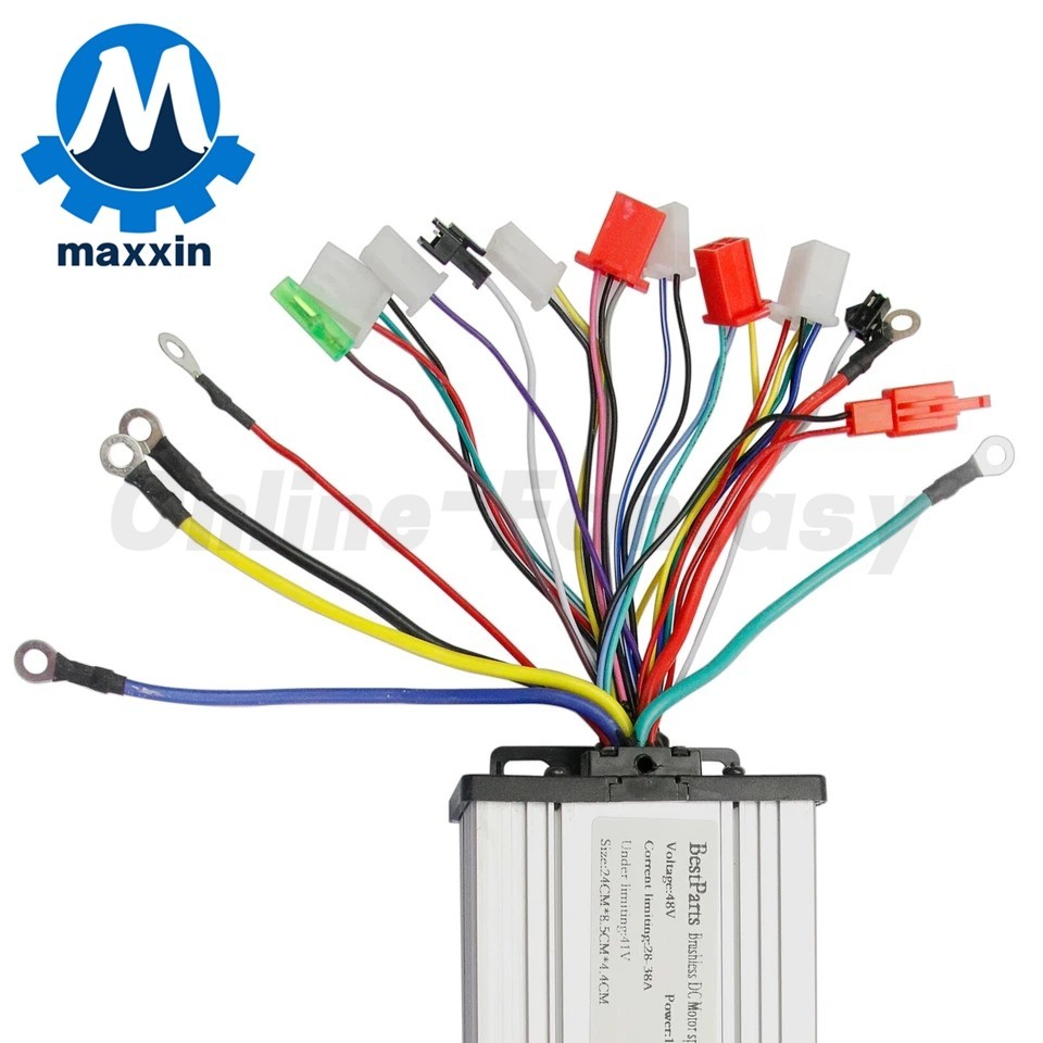 US E-bike Multiple Voltage/Power Selection Brushless DC Motor Speed Controller