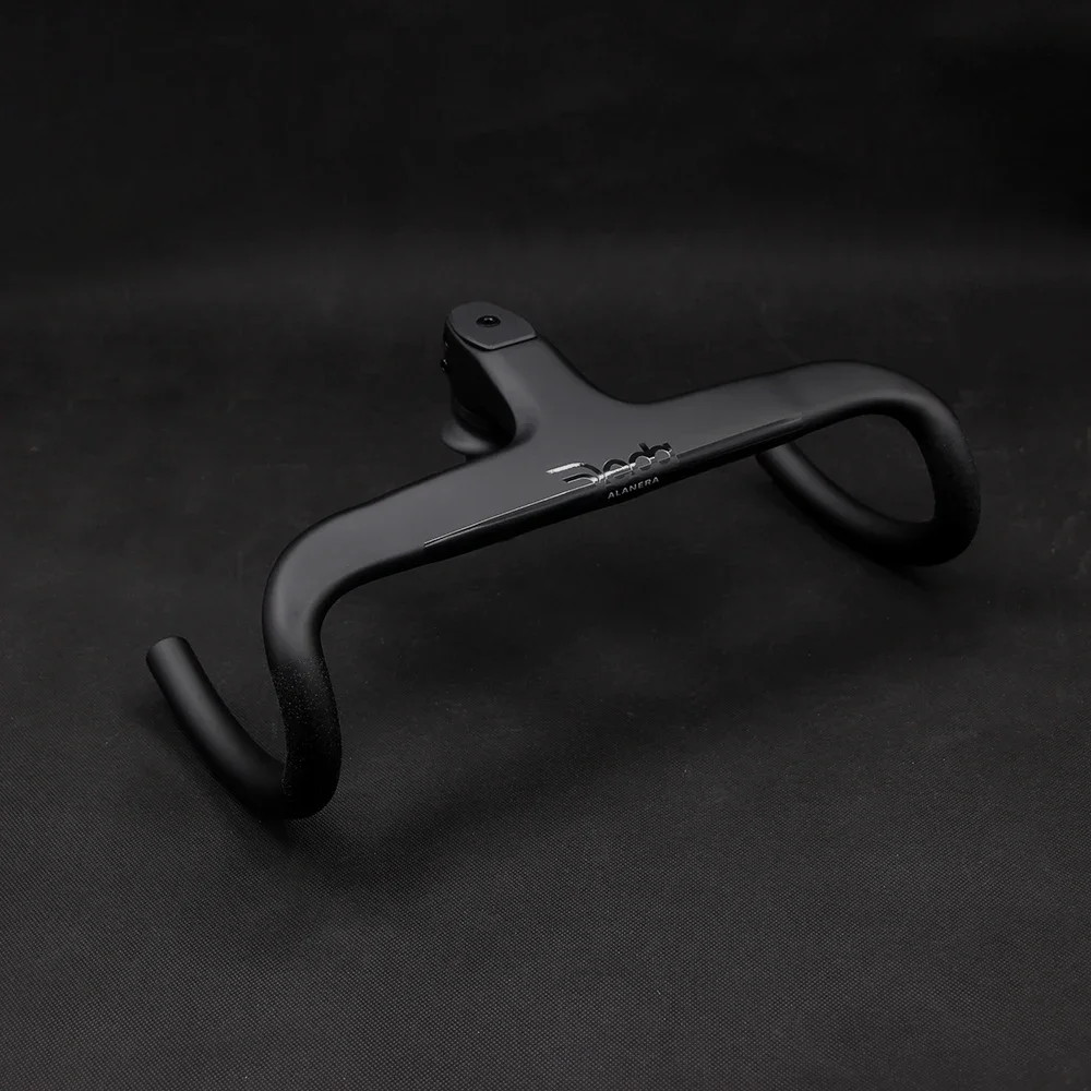 Full Carbon Bicycle Internal Cable Integrated Handlebar with Spacers and Mount