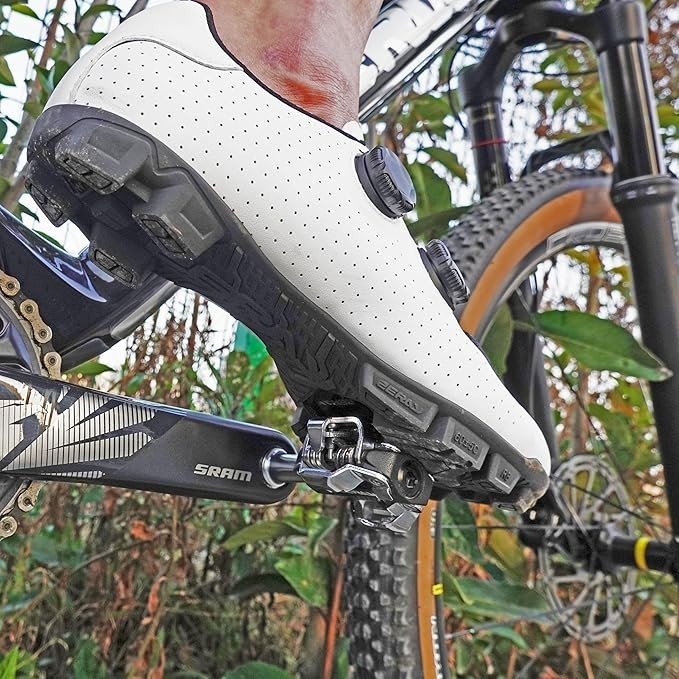 MTB/Road Clipless Pedals with Cleats, Compatible with Shimano SPD-SH51
