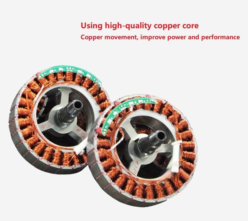 6.5 Inch 24V 150W Hub Motor BLDC Brushless Single Shaft LED Hub Motor