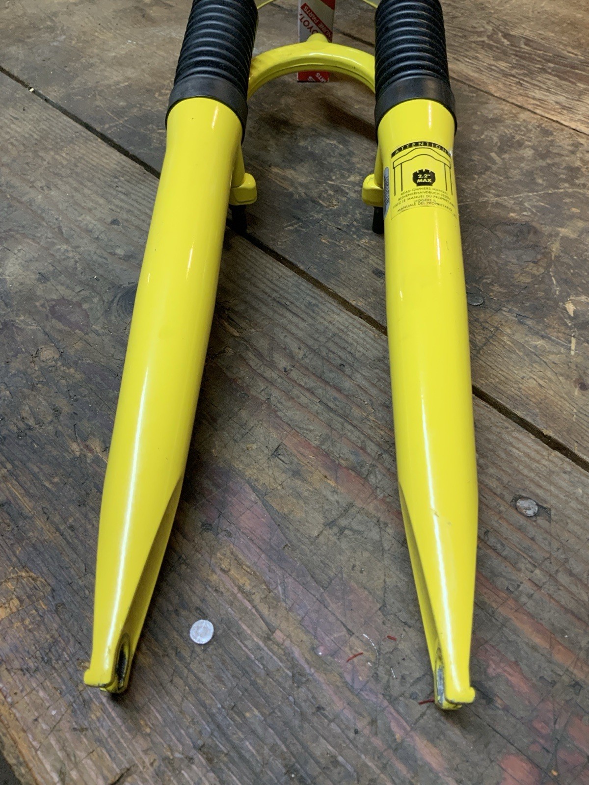 RockShox Quadra 21R Suspension Fork 1-1/8” 186mm Steerer SERVICED/NEW ELASTOMERS