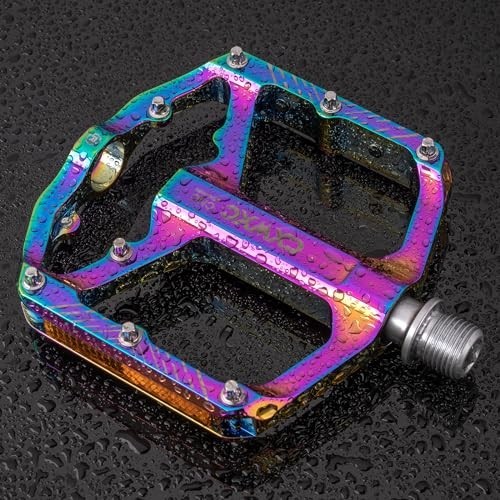 Bicycle Pedals Platform 9/16 3 Sealed Bearing Aluminum Flat Pedals for Road MTB