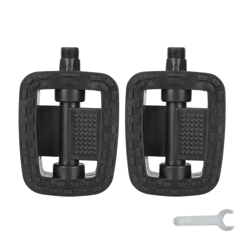 Aluminum Alloy Frame Plastic Bike Pedals Lightweight Design for Road MTB Bikes
