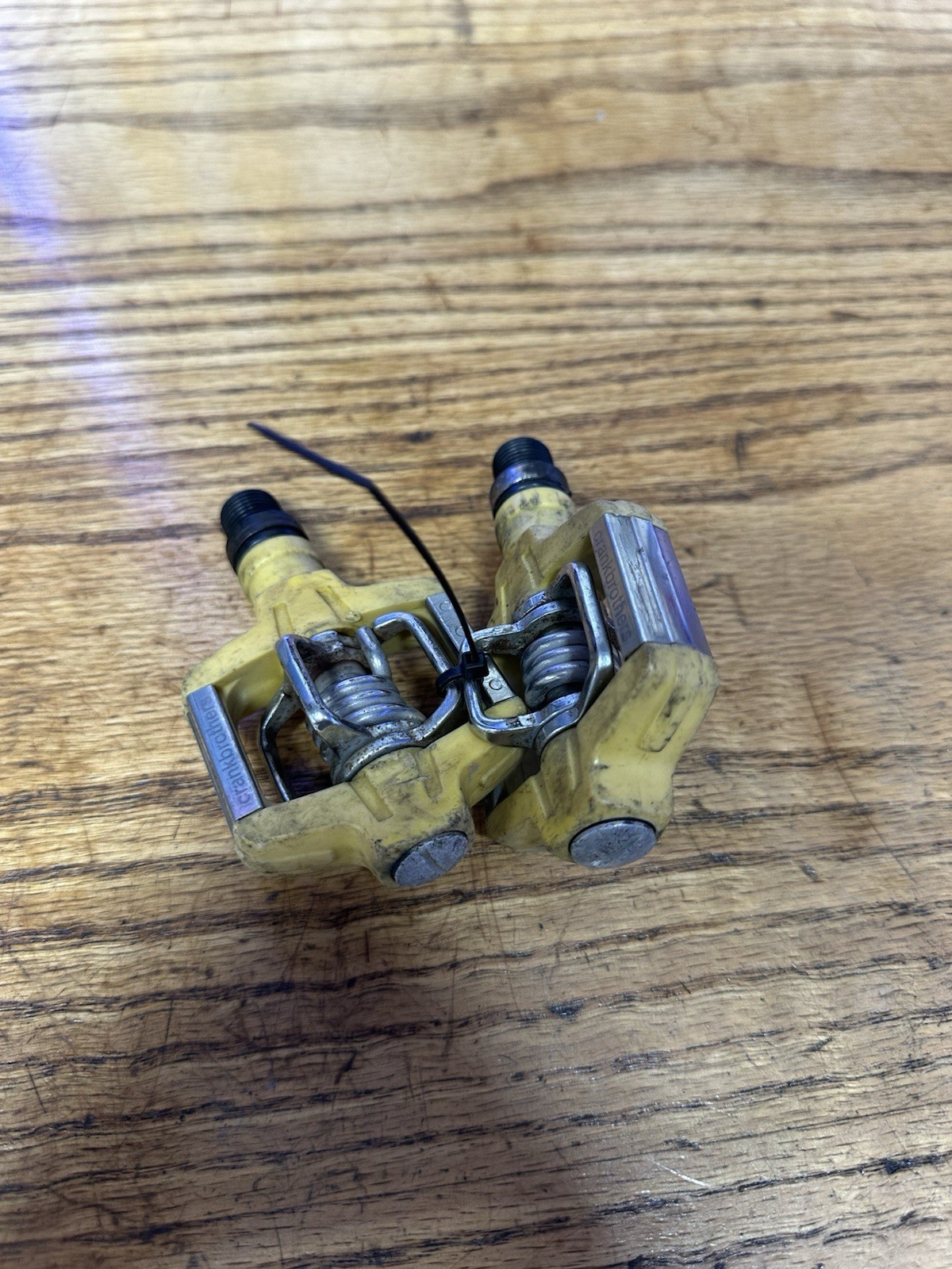 Crankbrothers Candy C Mountain Bike Clipless Pedals Yellow