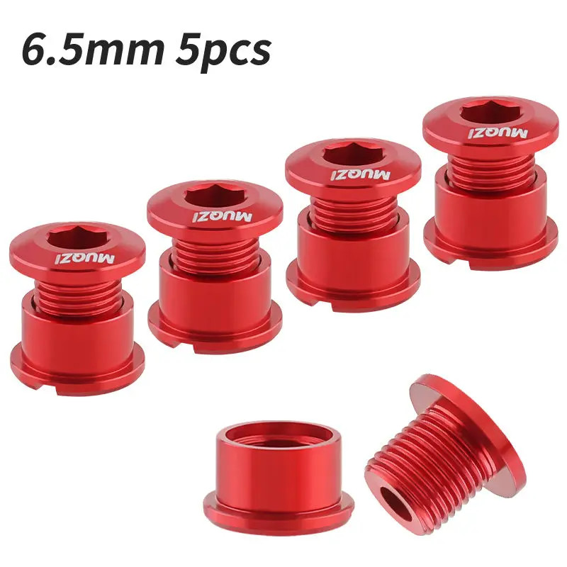 4/5pcs Bike Chainring Bolts MTB Road Crank Single Double Chain Screws