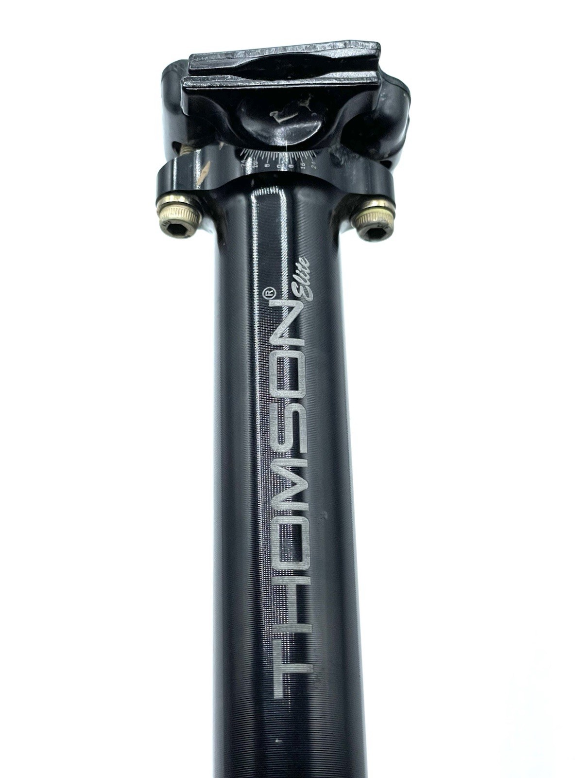 Thomson Elite Seatpost 27.0 x 330mm Black Zero 0 Degree SP-E103