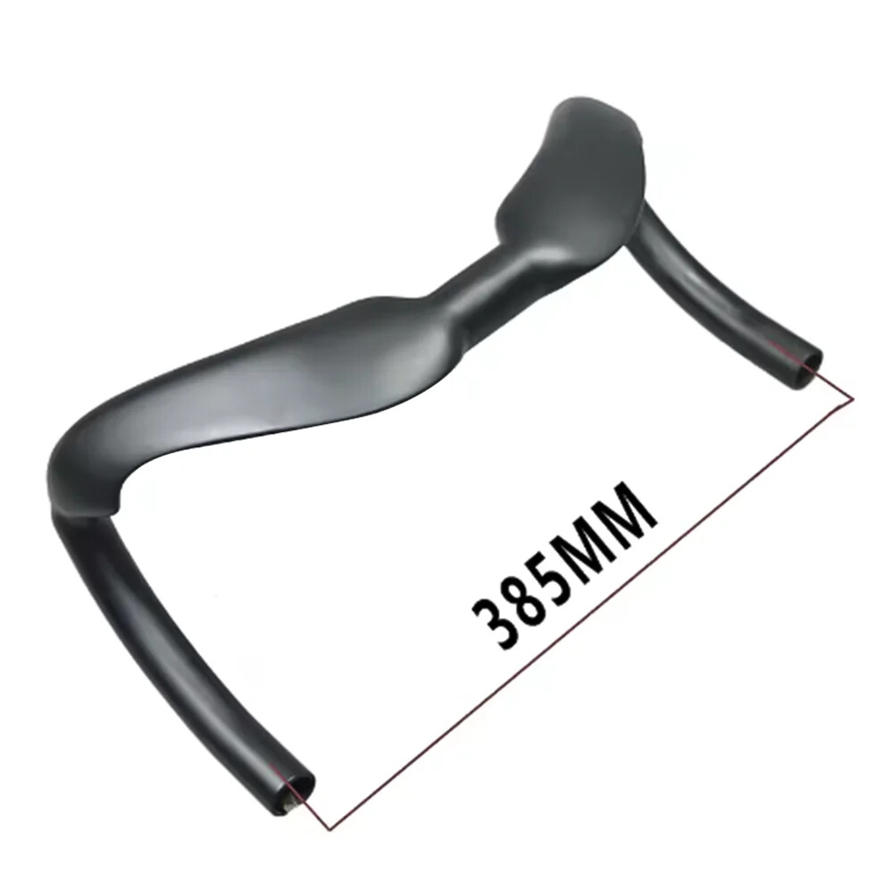 Carbon Fiber Track Bicycle Handlebar TT Cycling Handlebar 31.8mm 330/350/370mm