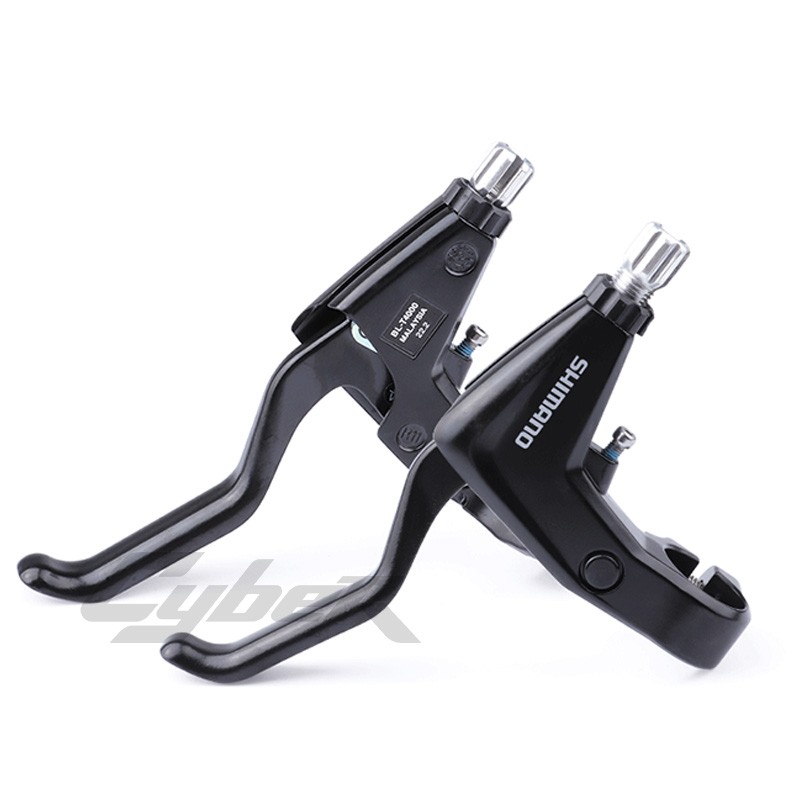 SHIMANO Alivio SL-T4000 Left&Right MTB V-Brake 22.2mm Lever Set Black-OE