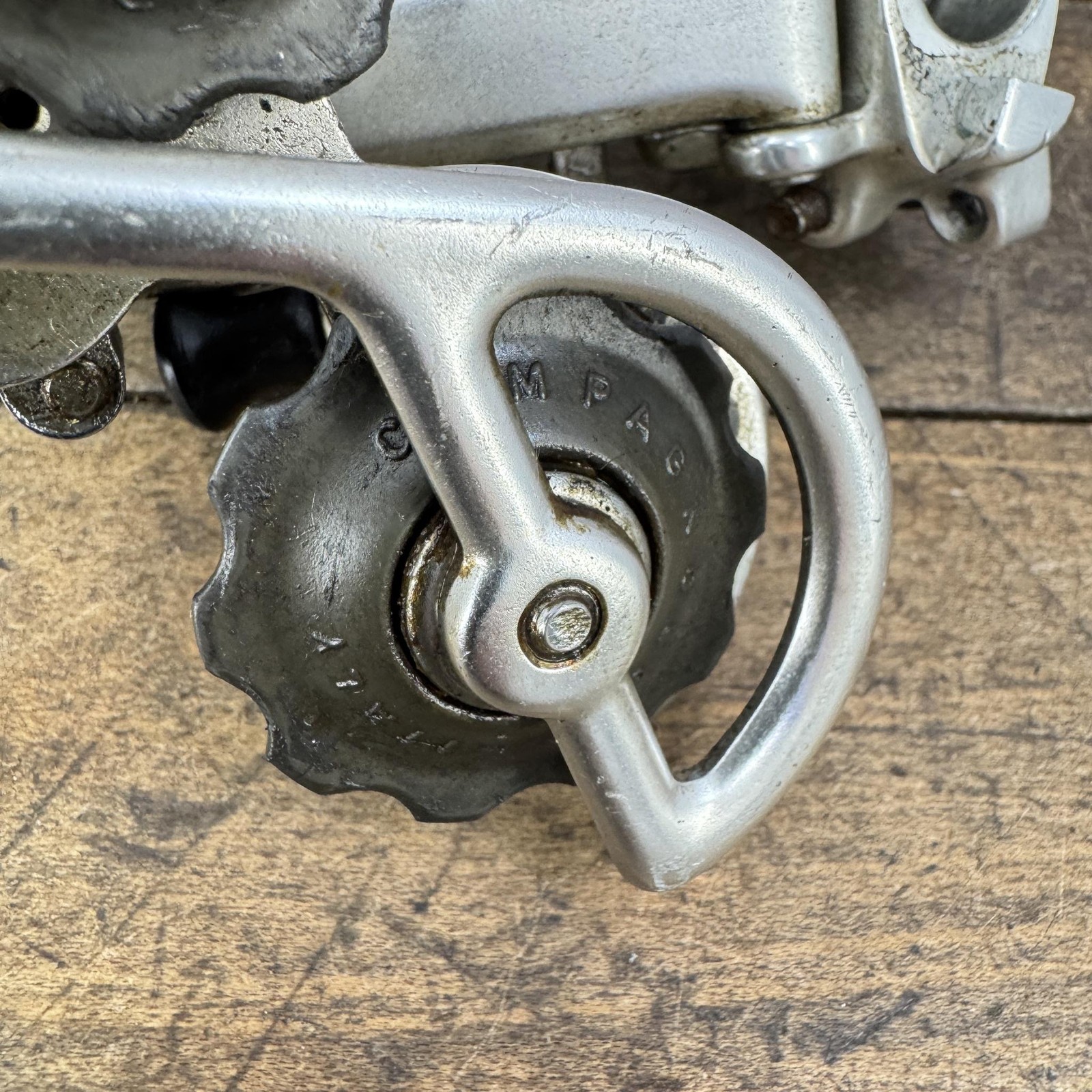 Vintage Campagnolo Rear Derailleur PAT.84 Short Cage Bolt-On Italy 206g