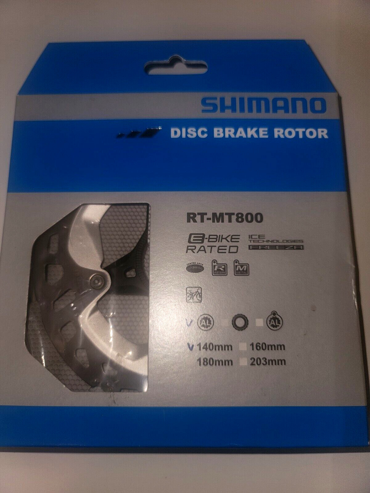 Shimano IRTMT800SI Brake Rotors – Silver