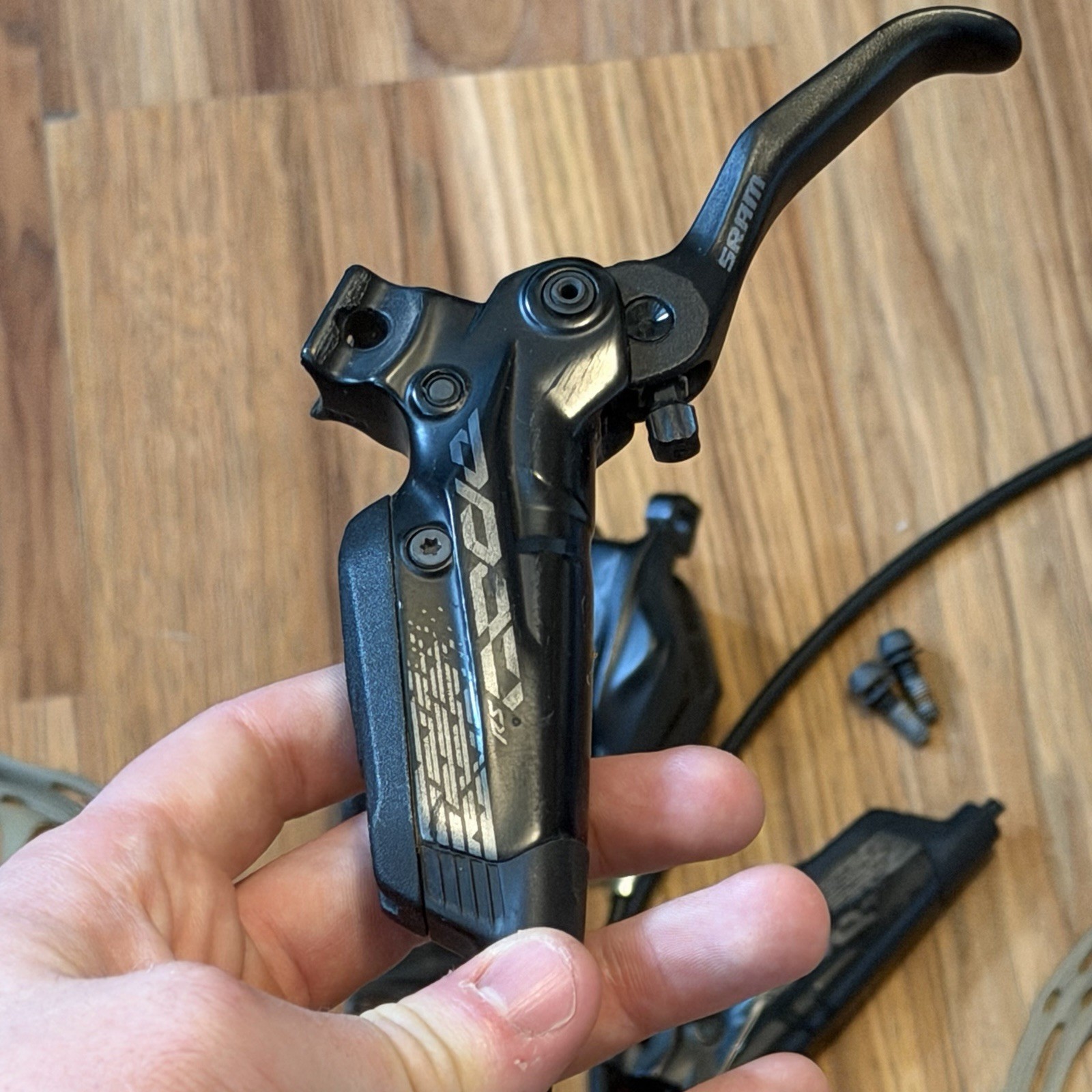 SRAM Code RS Brake Set with 200mm/220mm Centerline Discs
