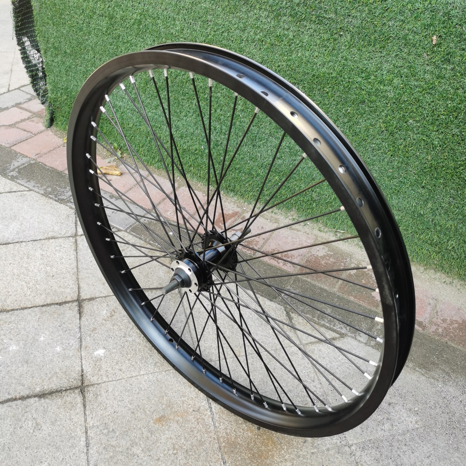 Heavy Duty 26″ Bike Wheel Set 12G & Freewheel & 1 1/8″ Threadless Bicycle Fork