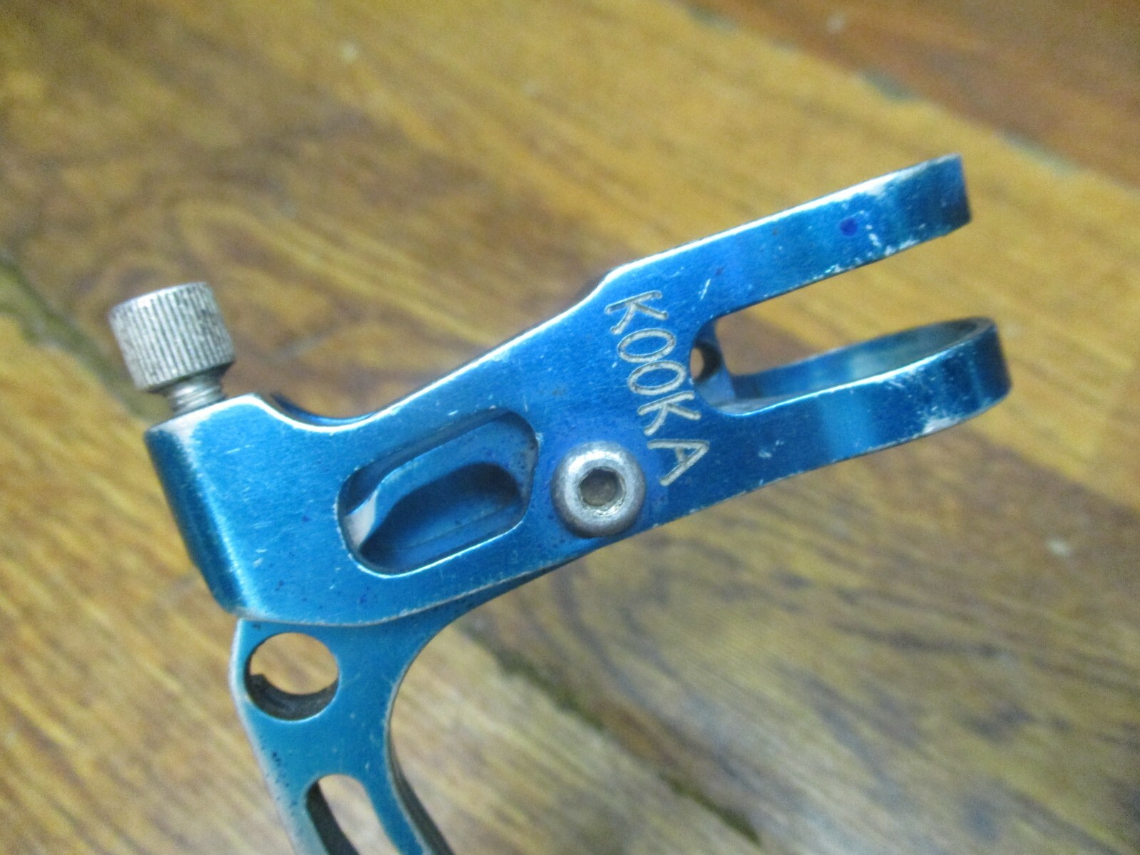 VINTAGE KOOKA LEFT MOUNTAIN BIKE BRAKE LEVER SET – BLUE ANODIZED