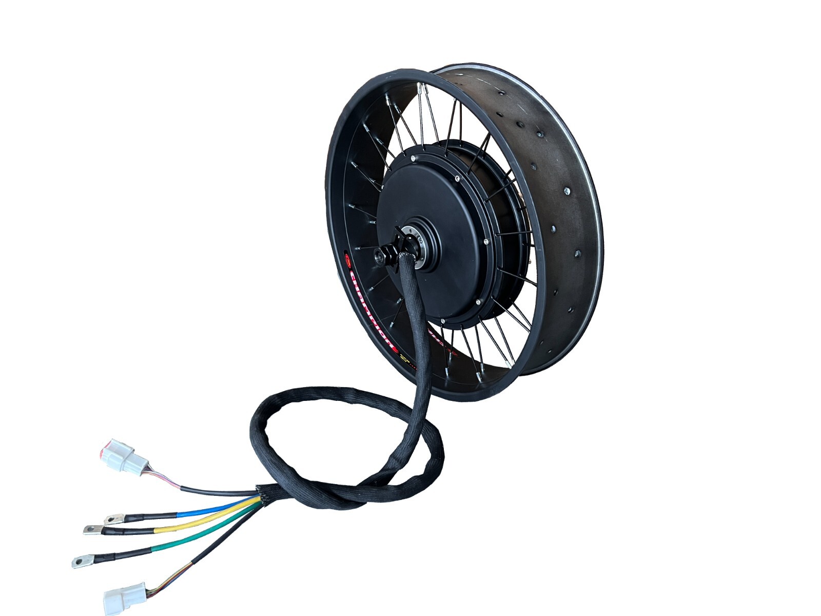 QS205 150mm 72v 5000W Hub Motor with Sabvoton 100A controller Fat Bike Kit.