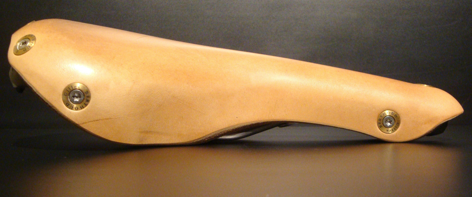 NEW GILLES BERTHOUD SADDLE SEAT ASPIN NATURAL MADE IN FRANCE IDEALE BROOKS
