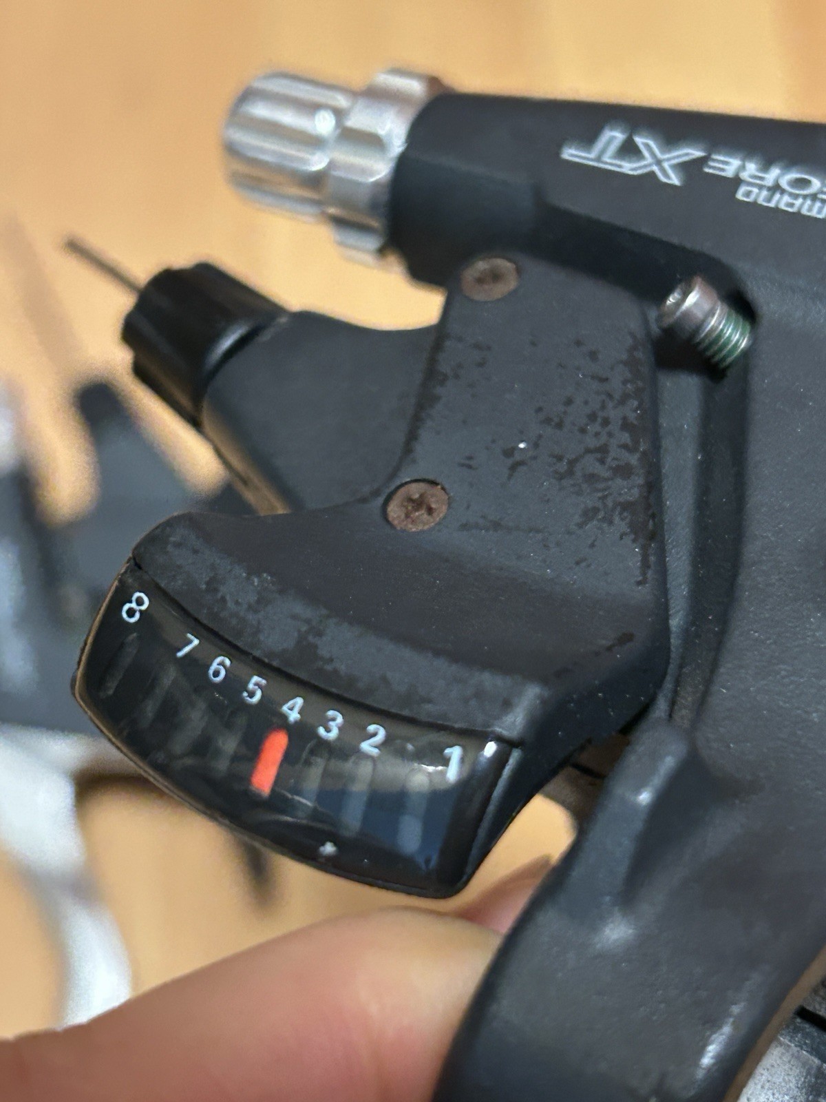Vintage Shimano Deore XT ST-M739 Shifters Brake Levers Combo 3 x 8 Set 90s MTB