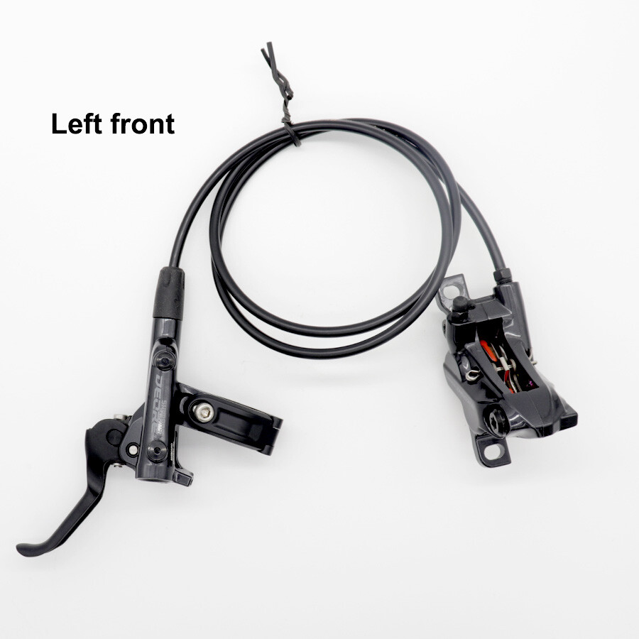 Shimano Deore M6120 BL M6100 BR M6120 Hydraulic Disc Brake 4-Pistol Resin Pad