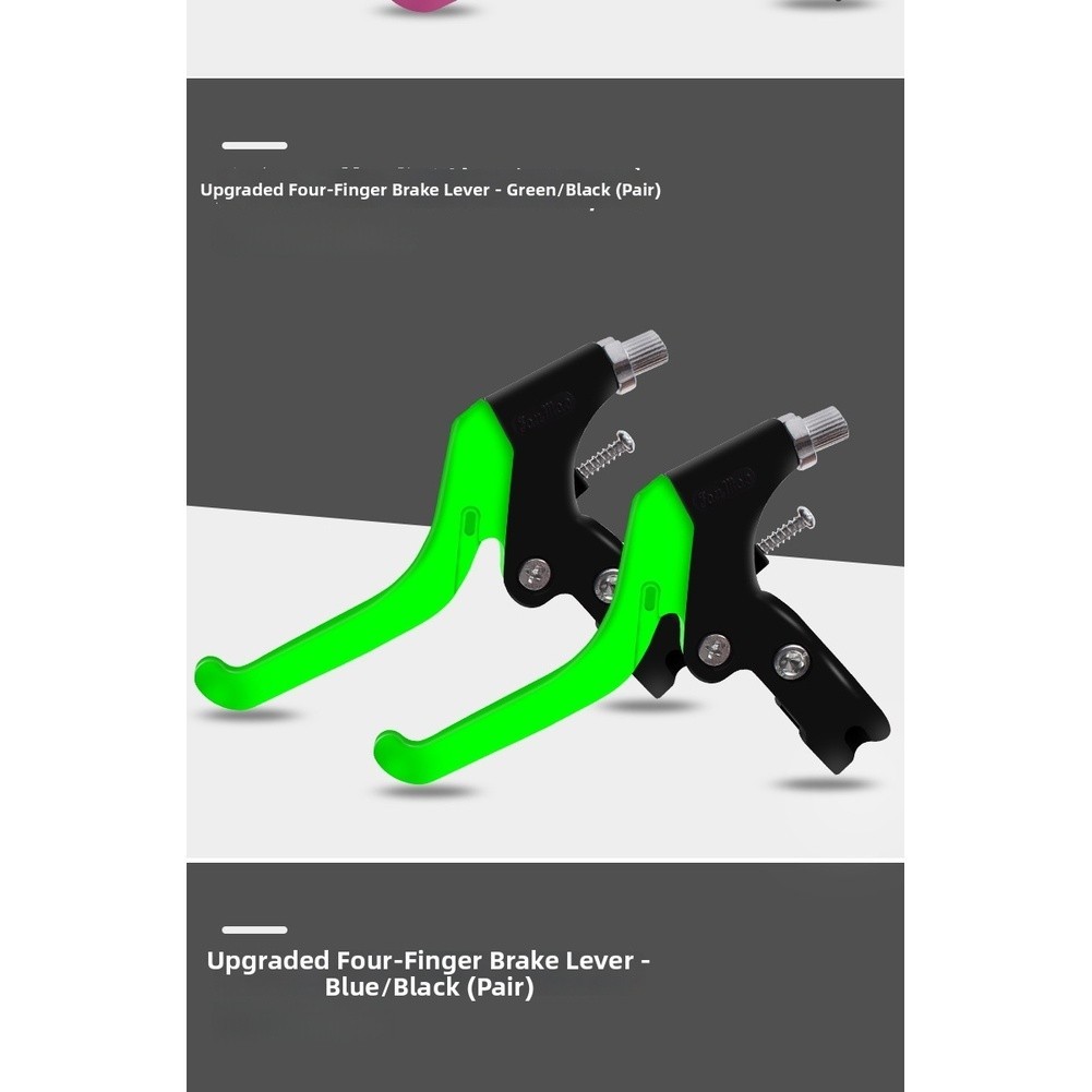 Childrens for Mountain Bike Brake Lever 4 Finger Short Reach 3cm PP Plastic