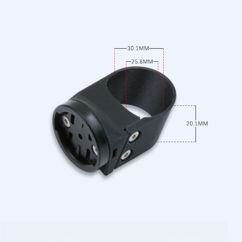 Carbon Fiber Light Mount for Giant D FUSE Seat Tube 25.8mm 29.5mm Matte Black